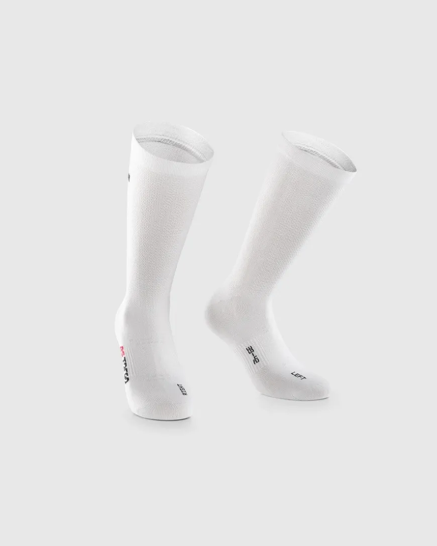 Assos RS Socks Targa White Holy White