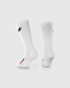 Assos RS Socks Targa White Holy White