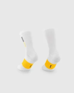 Assos Spring Fall Socks White White Series