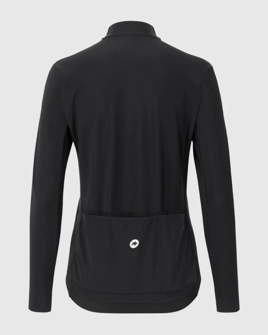 Assos UMA GT Spring Fall LS Jersey C2 Black Black Series