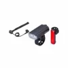 BBB BLS-174 Verlichtingsset StrikeDuo 1200 Combo + BLS-137 Signal + Remote Zwart
