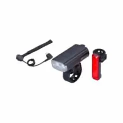 BBB BLS-174 Verlichtingsset StrikeDuo 1200 Combo + BLS-137 Signal + Remote Zwart
