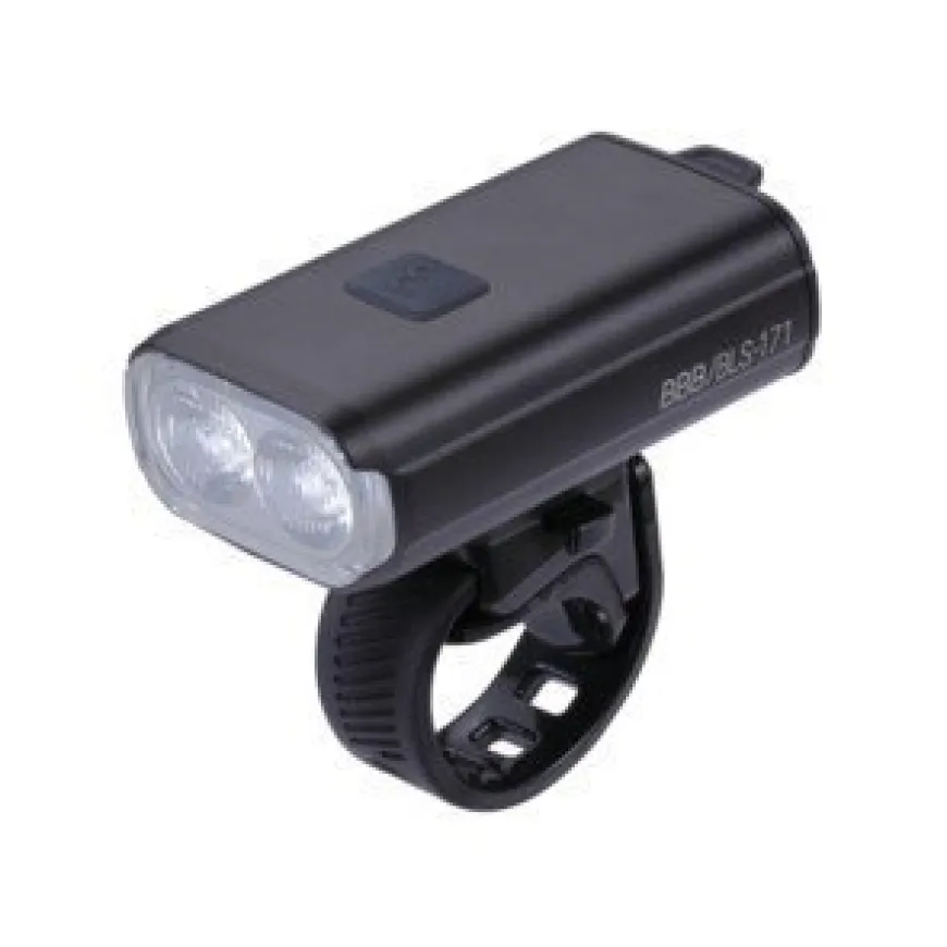BBB BLS-171 Voorlamp StrikeDuo 1200 Zwart