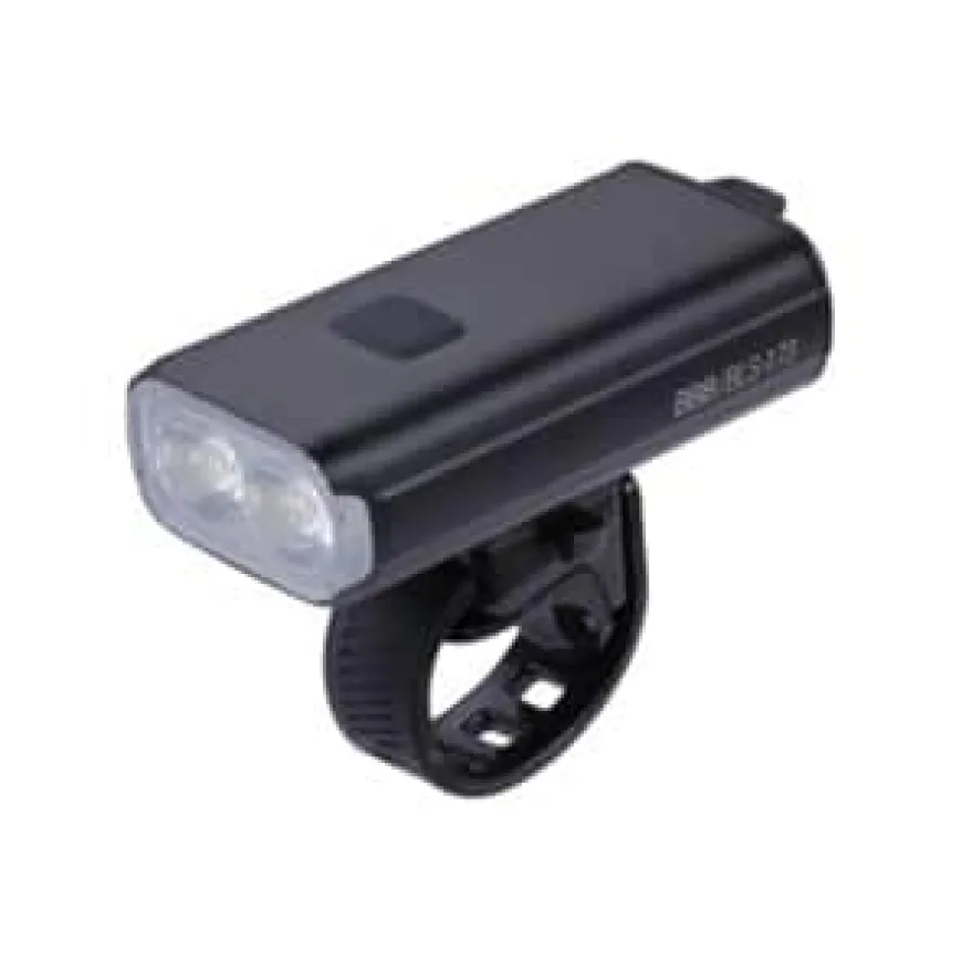 BBB BLS-173 Voorlamp StrikeDuo 2000 Zwart