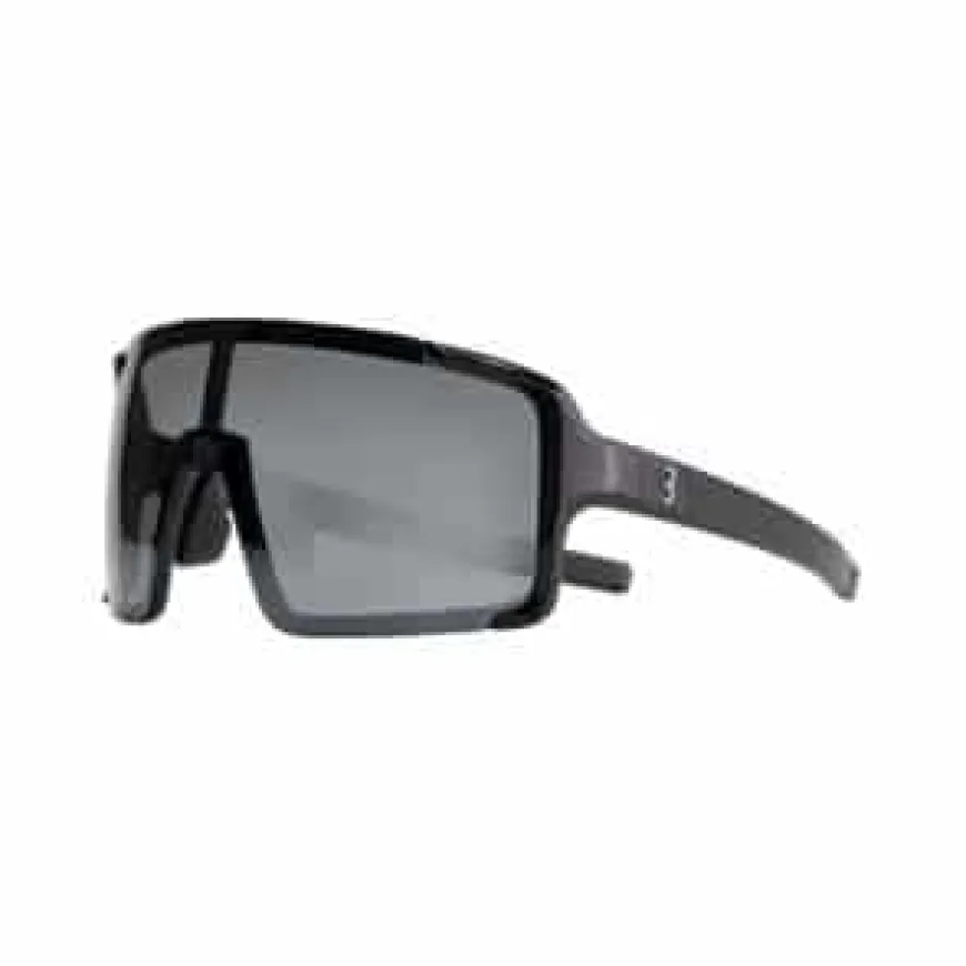 BBB BSG-69 Bril Chester Smoke Flash Mirror Glans Zwart