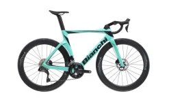 Bianchi Oltre Comp 105 Di2 Celeste / Graphite Full Glossy Heren