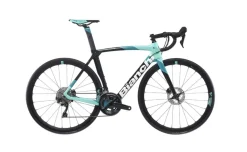 Bianchi Oltre XR3 Disc Frameset Graphite Race / Celeste Shade Heren