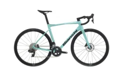 Bianchi Specialissima Comp 105 Di2 Celeste / Graphite Heren