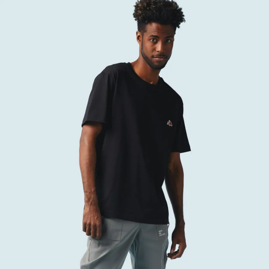Cafe Du Cycliste Anne T-Shirt Black