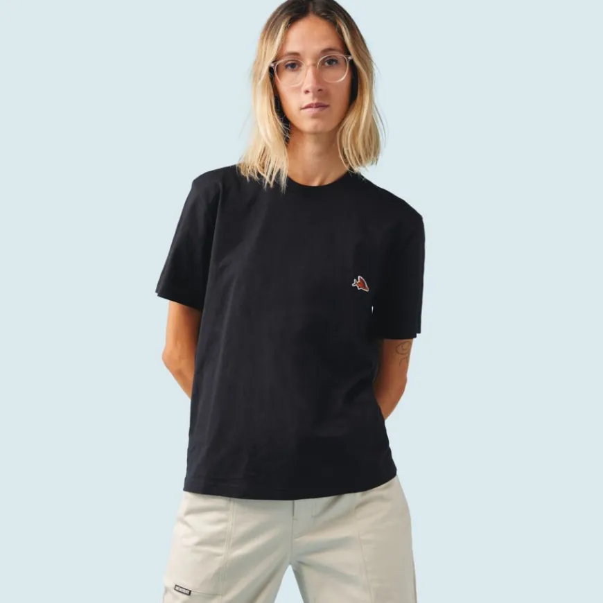 Cafe Du Cycliste Anne T-Shirt Black