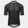 Cafe Du Cycliste Annette Jersey Black Amethyste