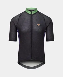 Cafe Du Cycliste Annette Jersey Black Amethyste