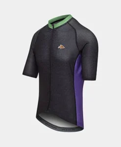 Cafe Du Cycliste Annette Jersey Black Amethyste