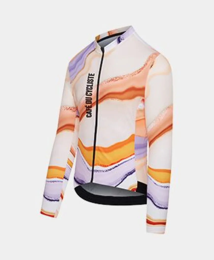 Cafe Du Cycliste Atelier Alexine Long Sleeve Jersey Onyx