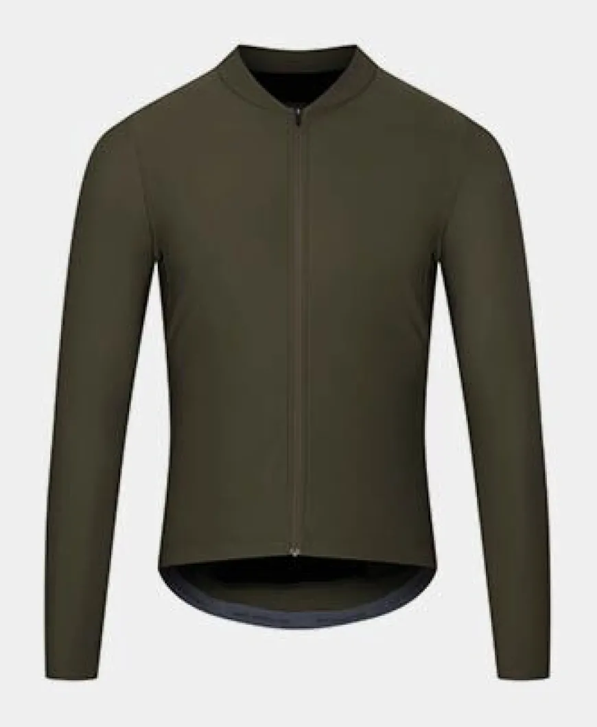 Cafe Du Cycliste Audrey Long Sleeve Jersey Avocado