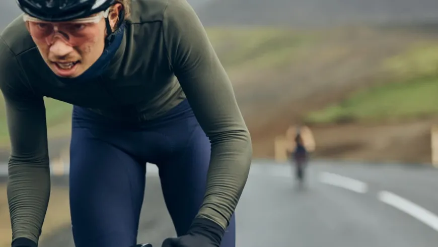 Cafe Du Cycliste Audrey Long Sleeve Jersey Avocado