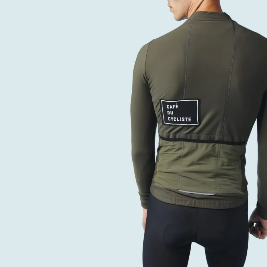 Cafe Du Cycliste Audrey Long Sleeve Jersey Avocado