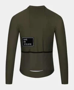 Cafe Du Cycliste Audrey Long Sleeve Jersey Avocado