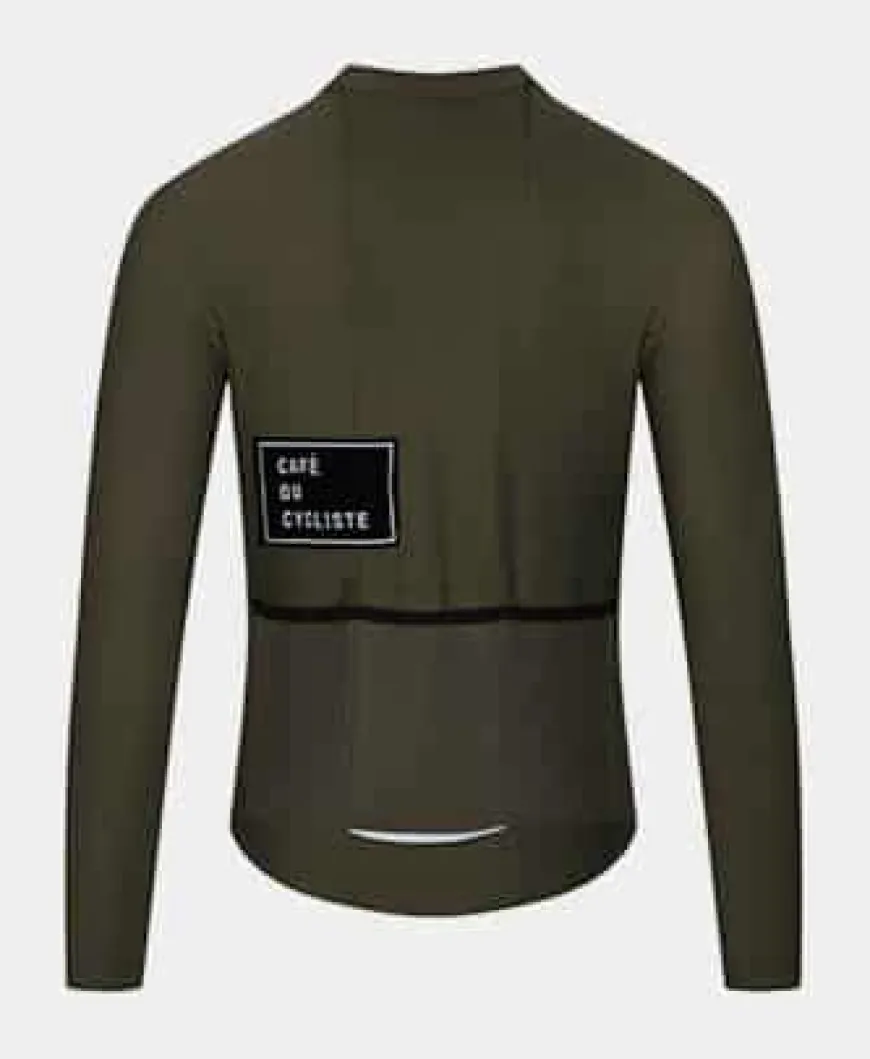 Cafe Du Cycliste Audrey Long Sleeve Jersey Avocado
