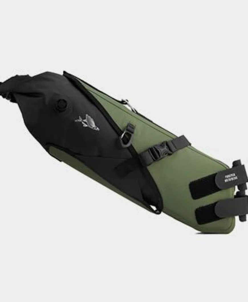 Cafe Du Cycliste Bike Packing Saddle Bag Khaki
