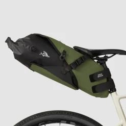 Cafe Du Cycliste Bike Packing Saddle Bag Khaki