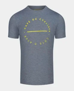 Cafe Du Cycliste Clarisse T-Shirt Navy
