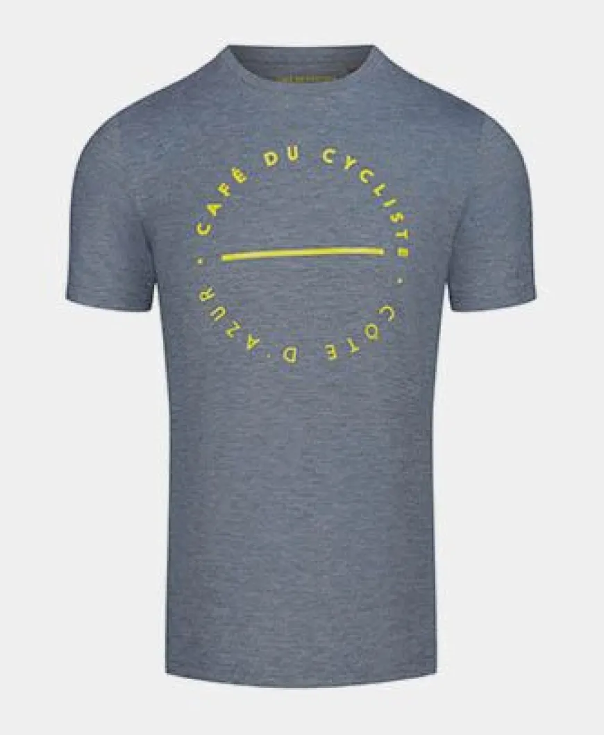 Cafe Du Cycliste Clarisse T-Shirt Navy