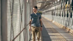 Cafe Du Cycliste Clarisse T-Shirt Navy