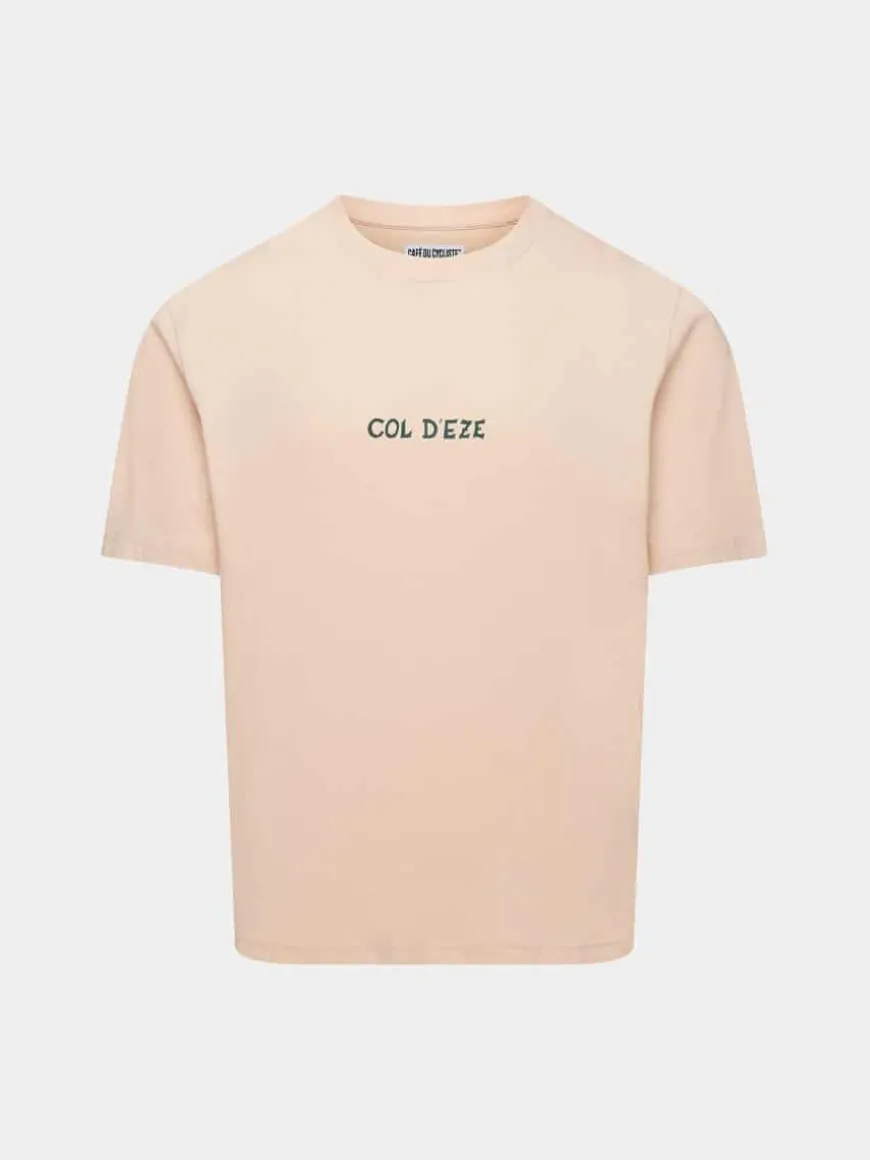 Cafe Du Cycliste Col Eze T-Shirt Sand
