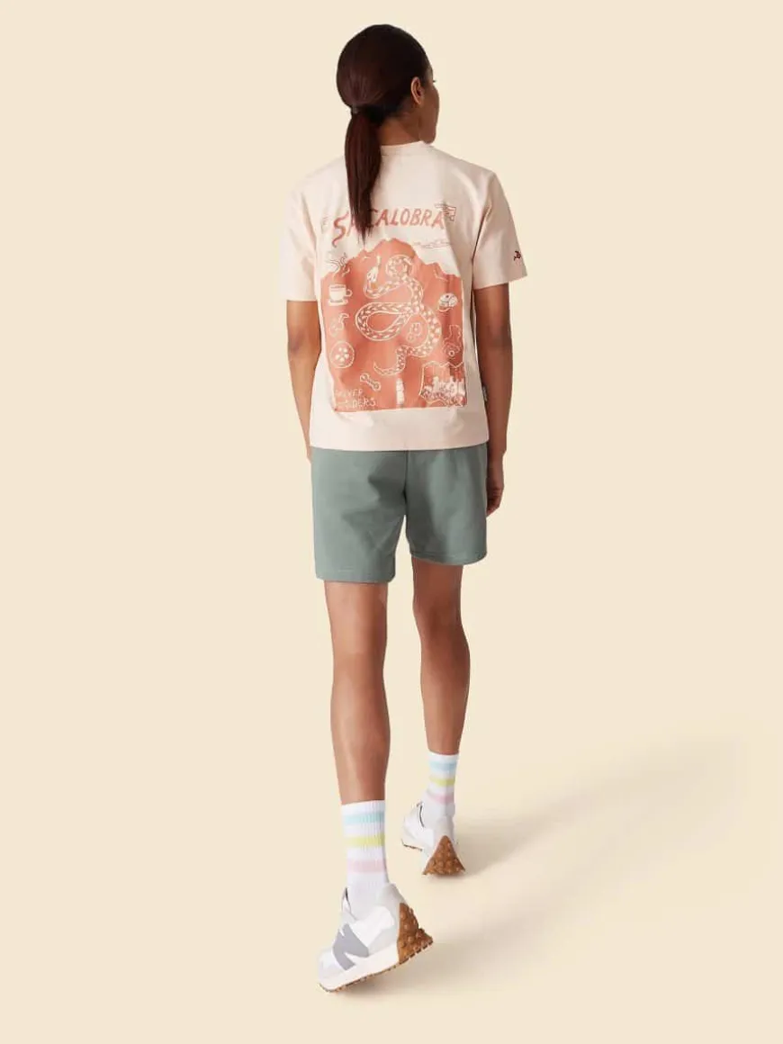 Cafe Du Cycliste Col Sa Calobra T-Shirt Sand