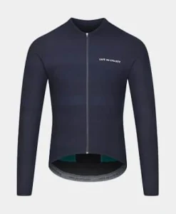 Cafe Du Cycliste Corinne LS Jersey Navy