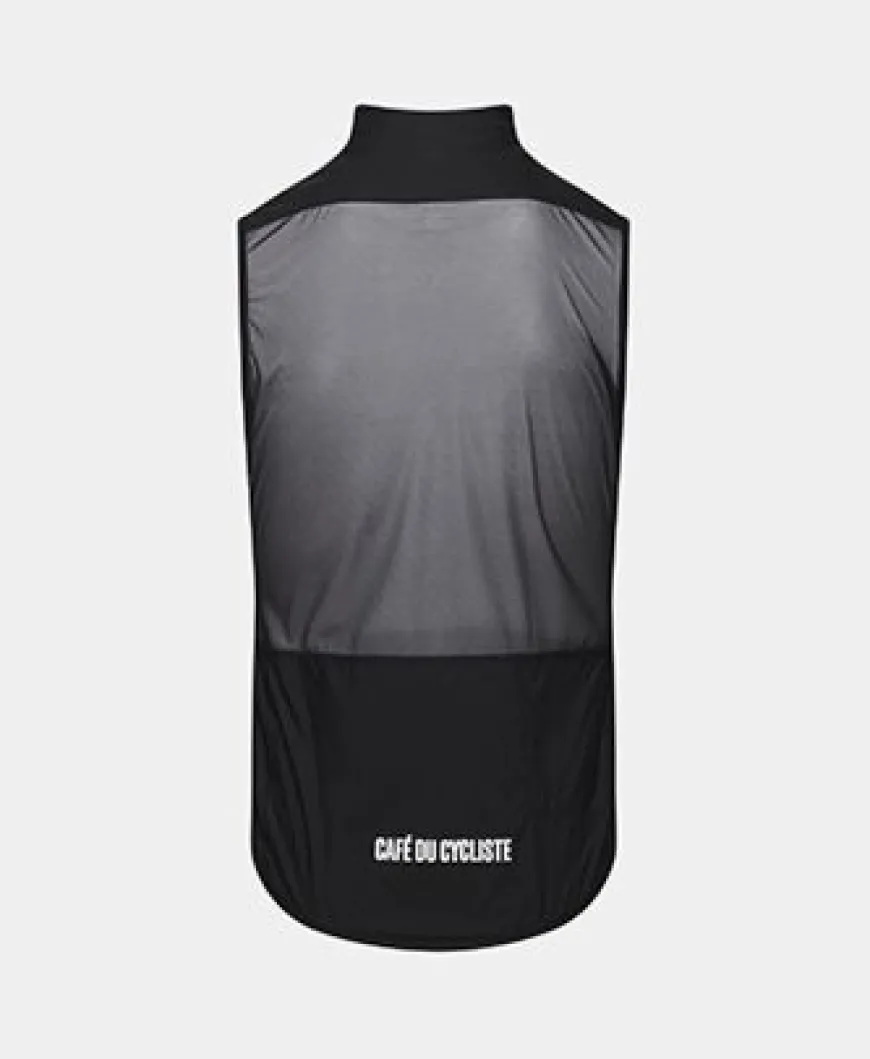 Cafe Du Cycliste Edith Light Gilet Black