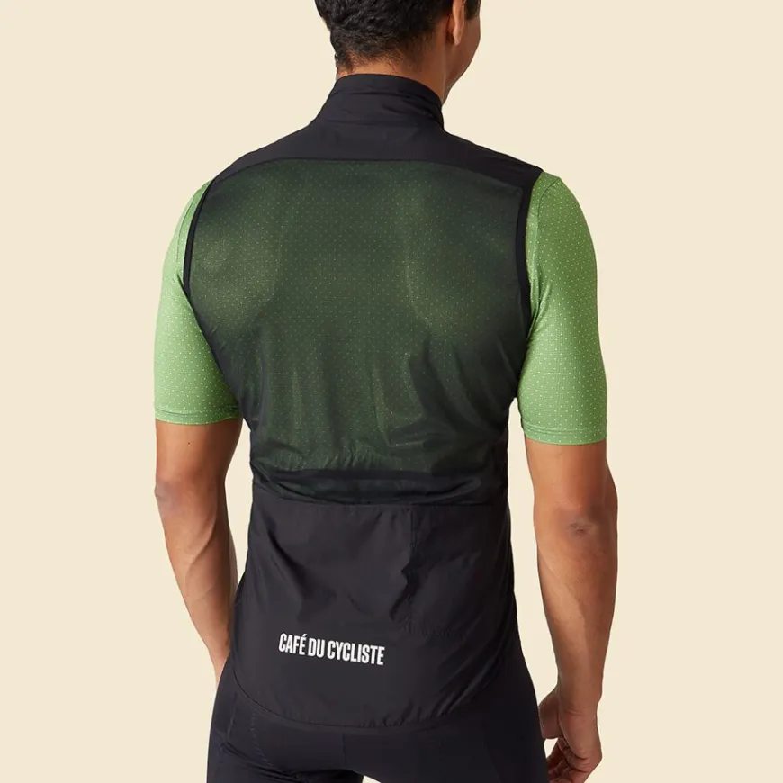 Cafe Du Cycliste Edith Light Gilet Black