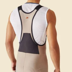 Cafe Du Cycliste Eva Cargo Bibshort Oyster Grey