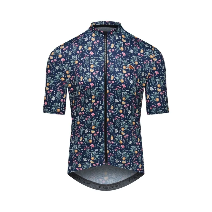 Cafe Du Cycliste Fleurette Jersey Orange Blossom