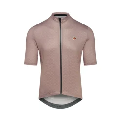 Cafe Du Cycliste Fleurette Jersey Oyster Grey