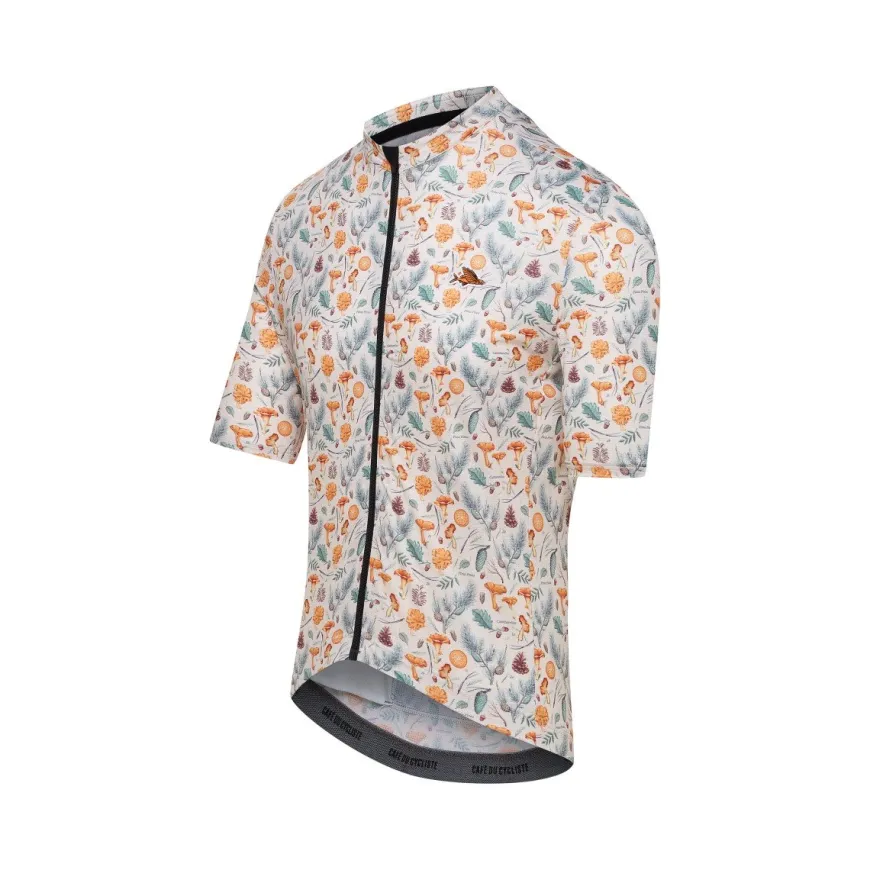 Cafe Du Cycliste Fleurette Jersey Chantarelle Chalk