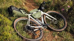 Cafe Du Cycliste Frame Bag Khaki