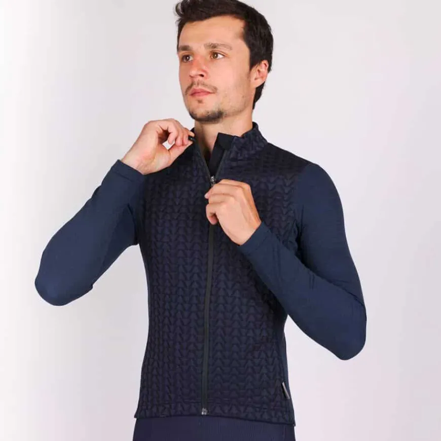 Cafe Du Cycliste Irma Long Jersey Navy