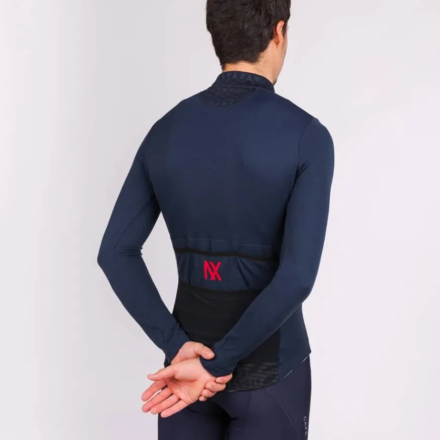 Cafe Du Cycliste Irma Long Jersey Navy