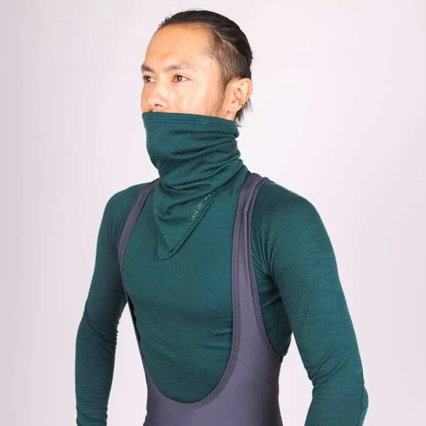 Cafe Du Cycliste Loulou Neck Warmer Alpine Green