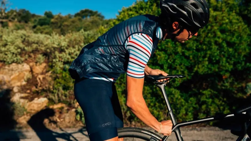 Cafe Du Cycliste Marinette Bibshort Navy