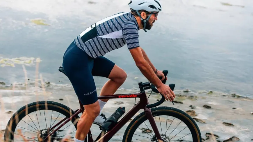 Cafe Du Cycliste Mathilde Bibshort Navy