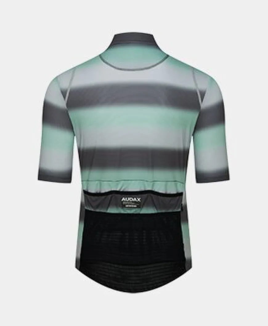Cafe Du Cycliste Mona Jersey Anthracite Agave