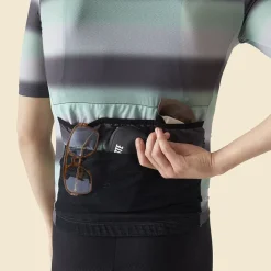 Cafe Du Cycliste Mona Jersey Anthracite Agave