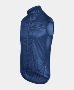 Cafe Du Cycliste Petra Gilet Peacock Blue