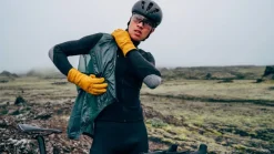 Cafe Du Cycliste Petra Gilet Mountain Green