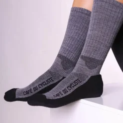 Cafe Du Cycliste Primaloft Sock Grey
