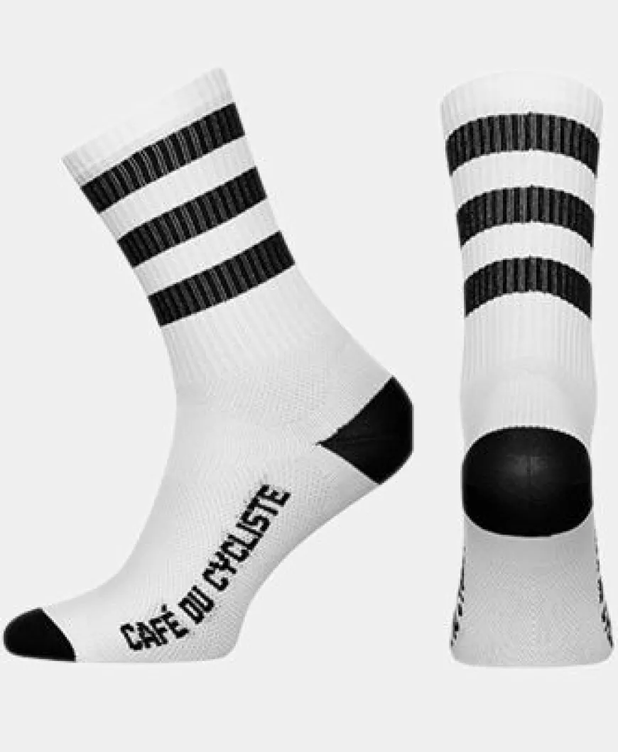 Cafe Du Cycliste Skate Socks Black & Black