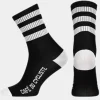 Cafe Du Cycliste Skate Socks White & Black